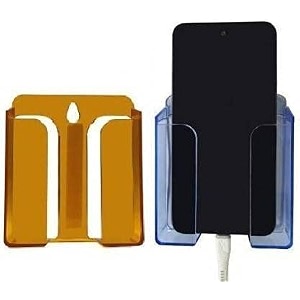 plastic wall mount charging stand mobile wall stand pack of 2 25698 mobile holder