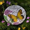 Garden Décor Stepping Stones Outdoor 10 * 10 * 0.75 Inch