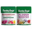 Garden Genie Bougainvillea Fertilizer &amp; Flower Booster for Flowering Plants 830g Each | Essential Organic Fertilizers for Bougainvillea &amp; Flower Plants Growth