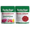 Garden Genie Bougainvillea 830G &amp; Rose Plant Fertilizer 800g, Powder