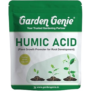 garden genie humic acid for plants potassium humate flakes 98 830 gm