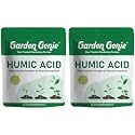 Garden Genie Humic Acid for Plants (Potassium Humate Flakes 98%), 2x830g