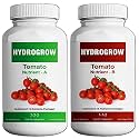 Garden Genie HydroGrow A &amp; B Hydroponic Nutrients for Tomato - Makes 100 Liter Hydroponics Solution, Complete Nutrient Package for All Fruiting Crops/Plants Better for Tomatoes - Set of 500 ML
