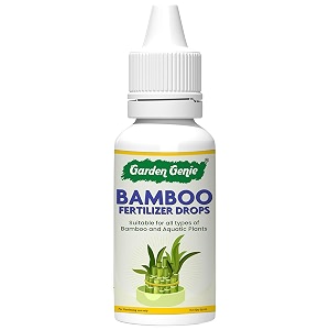 garden genie lucky bamboo fertilizer drops for home garden plants 50ml