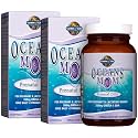Garden of Life Oceans Mom Prenatal Fish Oil DHA, Omega 3 Supplement - Strawberry, 350mg Prenatal DHA Pregnancy Fish Oil Support for Mamas, Babys Brain &amp; Eye Development, 30 Small Softgels(Pack of 2)