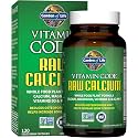 Garden of Life Vitamin Code Raw Calcium Supplement, Capsules 120 Count (Pack of 6)