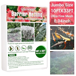 garden pest barrier netting 10ftx33ft ultra fine mesh netting bugs out net covers row cover protect plants flowers against cicada birds insect strawberry net for blueberry bush trees raised bed