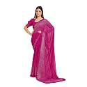 Garden Vareli Georgette Shiroski Work Saree With Unstitched Blouse Piece