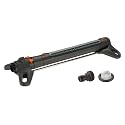 GARDENA 20570 | Up to 3800 sq ft - AquaZoom Adjustable Oscillating Yard Sprinkler, for Watering Large Area Lawn and Garden. Aquazoom Outdoor oscillating Sprinkler has Wide Heavy Duty Base.