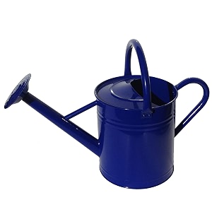 gardener39s select aw3005pdb metal watering can 7 l blue