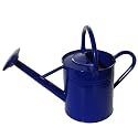 Gardener's Select AW3005PDB Metal Watering Can, 7 L, Blue