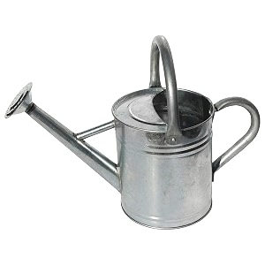gardener39s select aw3005pg watering can galvanized 7 l