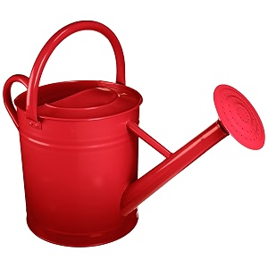 gardener39s select aw3005ppr watering can red 7 l