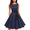 Gardenwed Women39s Vintage Dress Sleeveless Cocktail 1950s