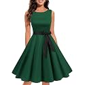 Gardenwed Women39s Vintage Dress Sleeveless Cocktail 1950s