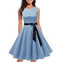 Gardenwed Women39s Vintage Dress Sleeveless Cocktail 1950s