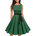 Gardenwed Women39s Vintage Dress Sleeveless Cocktail 1950s