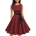 Gardenwed Women39s Vintage Dress Sleeveless Cocktail 1950s