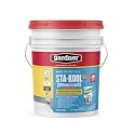 Gardner-Gibson Sta-Kool 15-Year Turbo-Dri Elastomeric Roof Coating, White, 5 Gal., Flexible White Acrylic Roof Coating, Reflective Finish Keeps Cool, Great for RV