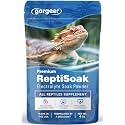 Gargeer Premium ReptiSoak Electrolytes SOAK for Reptiles | Hydration & Recovery Bath Powder for Bearded Dragons, Geckos, Lizards, Tortoises | Electrolyte Reptile Supplement | Made in USA. Enjoy!