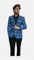 gargian master cut Checkered Single Breasted Formal, Party Men Blazer