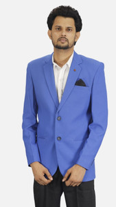 gargian master cut solid single breasted formal party men blazer