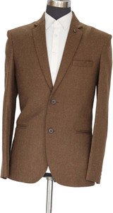 gargian master cut solid single breasted formal party men blazer