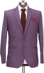 gargian master cut solid single breasted formal party men blazer