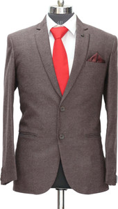 gargian master cut solid single breasted formal party men blazer