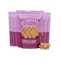 Garlic & Herb Pouch Bag – Italian Cookie Brittle – Bold Buttery Snack with Roasted Garlic & Herbs – Savory Crisp Biscuit for Pairing (1 Ounce (Pack of 1))