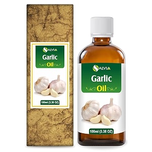 salvia garlic oil allium sativum carrier oil for skincare haircare amp massage  botanical oil for diy formulations amp body care  100 ml  338 fl oz