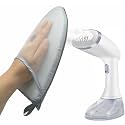 Garment Steamer Ironing Glove Mitt with Finger Loop for Clothes Steaming Mitt Anti Steam Mini Handheld Ironing Pad Board Heat Resistant Steamer Hand Protector with hanging loop for Steaming Clothes