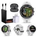 Garmin Approach S70 - GPS Golf Smartwatch AMOLED 42mm (White) Bundle