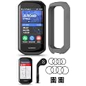 Garmin Edge 1050 Cycling GPS Computer PlayBetter Gray Silicone Case Bundle