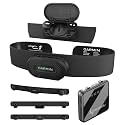 Garmin HRM-Fit - Women Heart Rate Real-Time Monitor w/a Comfortable Clip-on for Sports Bras | Up to 1 Year Battery Life | HRM for Running, Cycling & Fitness. 010-13314-00 + Gift Bundle