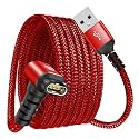 Garmin Watch Charger Cable Right Angle Fast Charging Nylon Braided 4ft