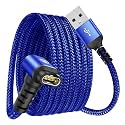 Garmin Watch Charger Cable Right Angle Fast Charging Nylon Braided 4ft