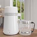 1.1 Gallon 750W Water Distiller Purifier Glass Jug - White