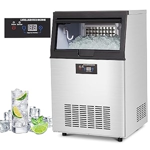 GARVEE Commercial Ice Maker Machine 110 LBS