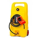 Garvee Slim 15 Gallon Portable Gas Tank with Manual Transfer Pump&amp;10FT Hose