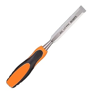 bevelled edge wood chisel for wood carving and other woodworking job - heat treated chrome vanadium steel - 25mm 134