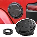 Gas Cap Cover for Jeep Wrangler JL 2018-2026 Fuel Tank Door Cover