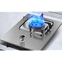 Gas cooktop Desktop Burner Cooker gas hob 33CM Hob For Built-in Or Desktop，Natural Stove, Liquefied Petroleum,1 Cast Iron Portable Ring ， For Warming, Coo(A (4.2kw),LPG)