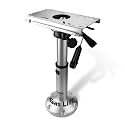Gas Lift Extra-tall Boat Seat Pedestal for Over 6'1" Tall Users