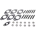 Gaskets, Stud & Nut Kit Compatible with Dodge Cummins 5.9L 6.7L Engine 24V 98.5-19