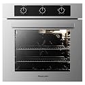 GASLAND 24 Gas Wall Oven, ETL Certified Natural Gas Wall Oven with Bake Broil Rotisserie Functions, Timer and Convection Fan, 120V Cord Plug, 2.12 Cu.ft Capacity, Stainless Steel