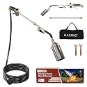 GASPRO Propane Torch Weed Burner with Self-Igniting, 12.5 FT Hose