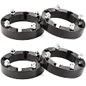 GAsupply 1.5" 4×156 ATV Wheel Spacers 3/8"-24 Studs, 131mm Hub Bore, 4 Pcs