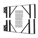 Gate Corner Brace Bracket, Heavy Duty Gate Kits for Wood Fence