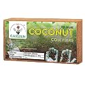 Gate Garden Cocopeat Block (1 Pack, 650gm) | Expands up to 3.25 Kg | Natural Coconut Fibre | Fertilizer for Plants Home Garden | Organic Manure and Compost for Pot Plants | Enriched Potting Soil Mix